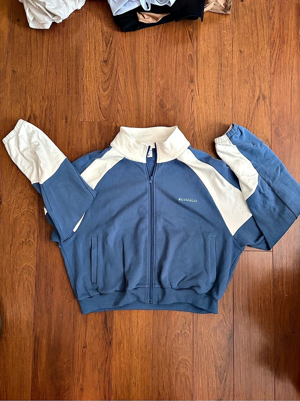 Blueberry Milk Mob Nitro Track Jacket Blue